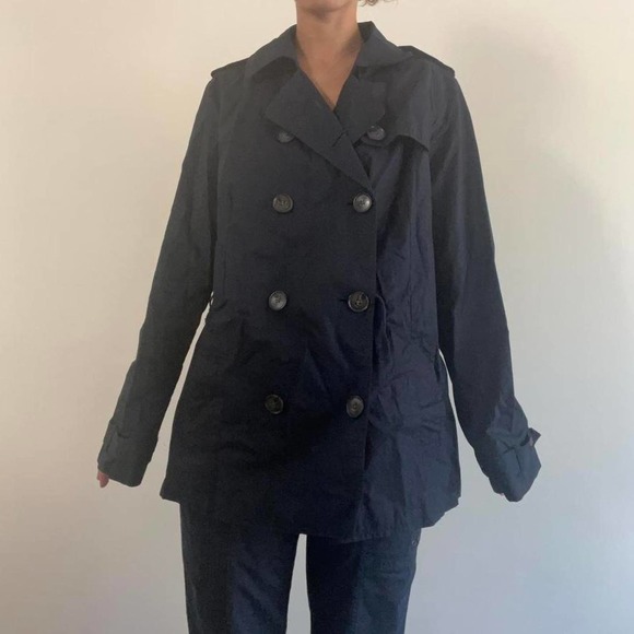 Navy blue lightweight jacket gap - Picture 1 of 4